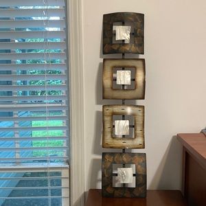 Home decor wall hanging .WXL is 7x30. Can be hung vertically or horizontally